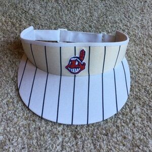 Cleveland Indian’s visor.